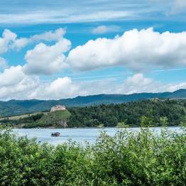 CZORSZTYNIANKA круизы на гондоле по озеру Чорштын проживание JĘDRUŚ Польша Pieniny